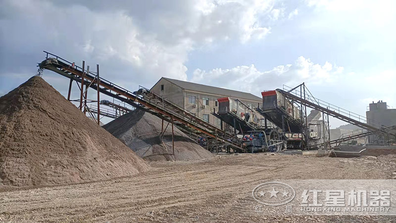 石子制沙現場 石子制沙現場